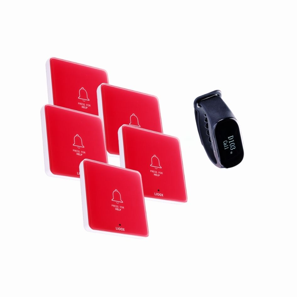 Box – Rosa | 1 klokke + 5 rosa Bellknapper (1-i-1)